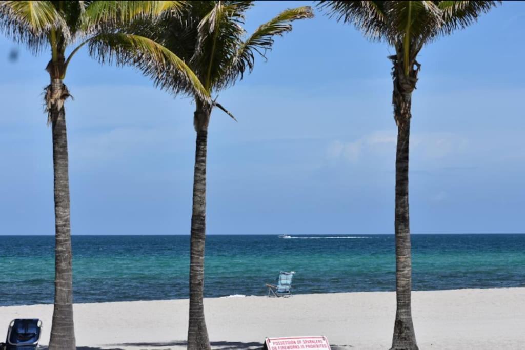 Miami Beach 1B/1B Incredible View Apartment With Kitchen ハランデール・ビーチ エクステリア 写真