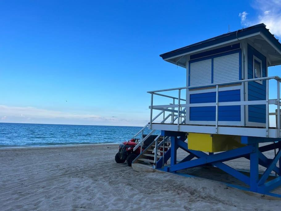 Miami Beach 1B/1B Incredible View Apartment With Kitchen ハランデール・ビーチ エクステリア 写真